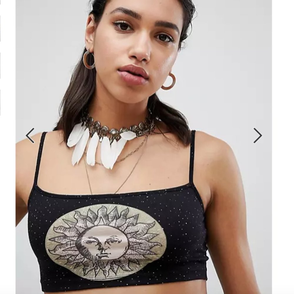Motel Sun Crop Top
